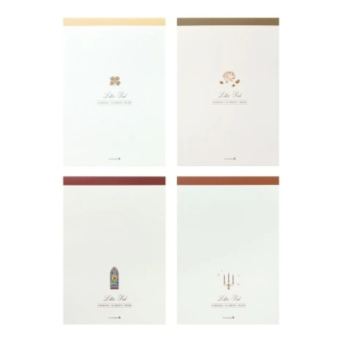 Classic Emblem Letter Notepad