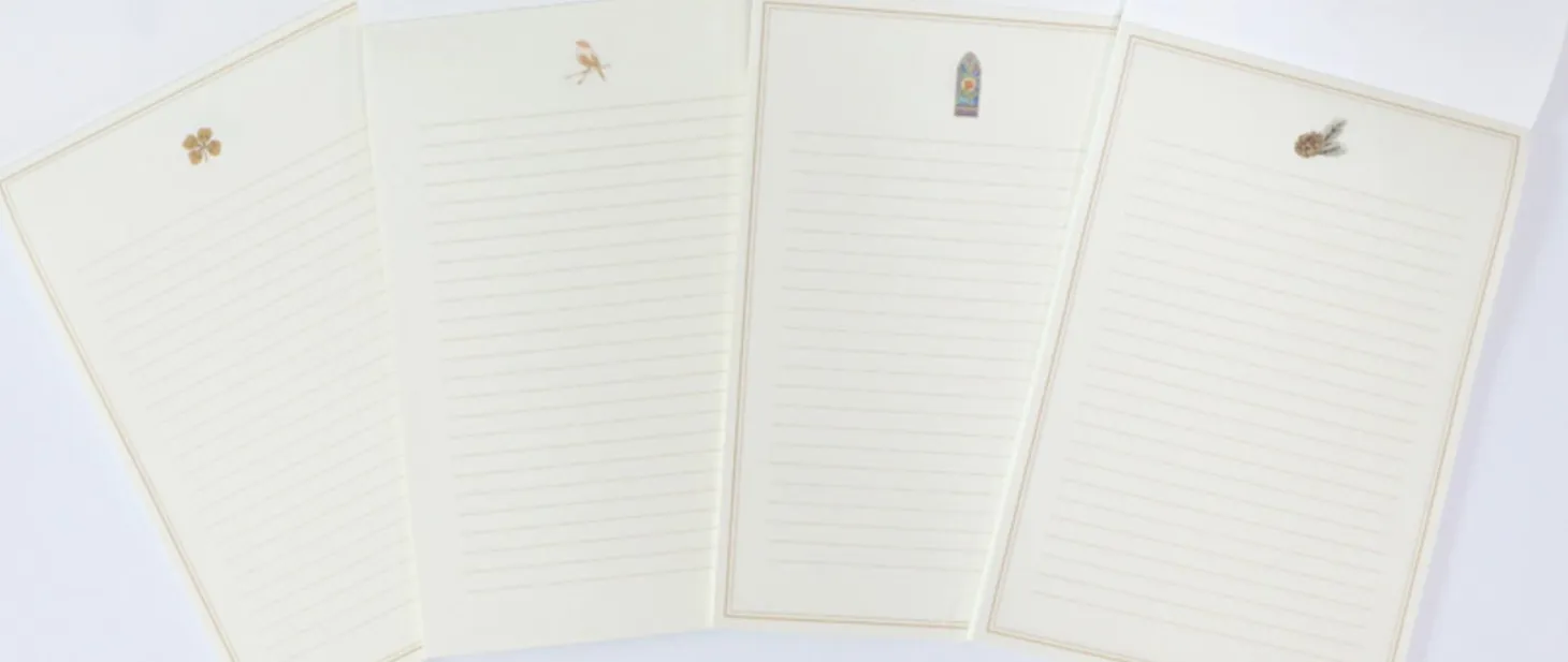 Classic Emblem Letter Notepad