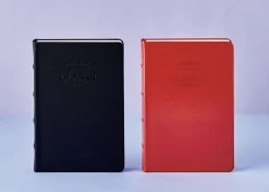 Classic Genuine Leather Lined Notebook