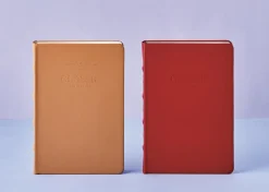Classic Genuine Leather Lined Notebook