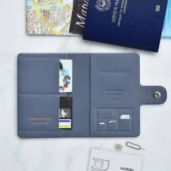Classy Anti Skimming Passport & SIM Card Case