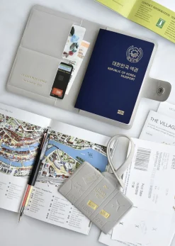 Classy Anti Skimming Passport & SIM Card Case