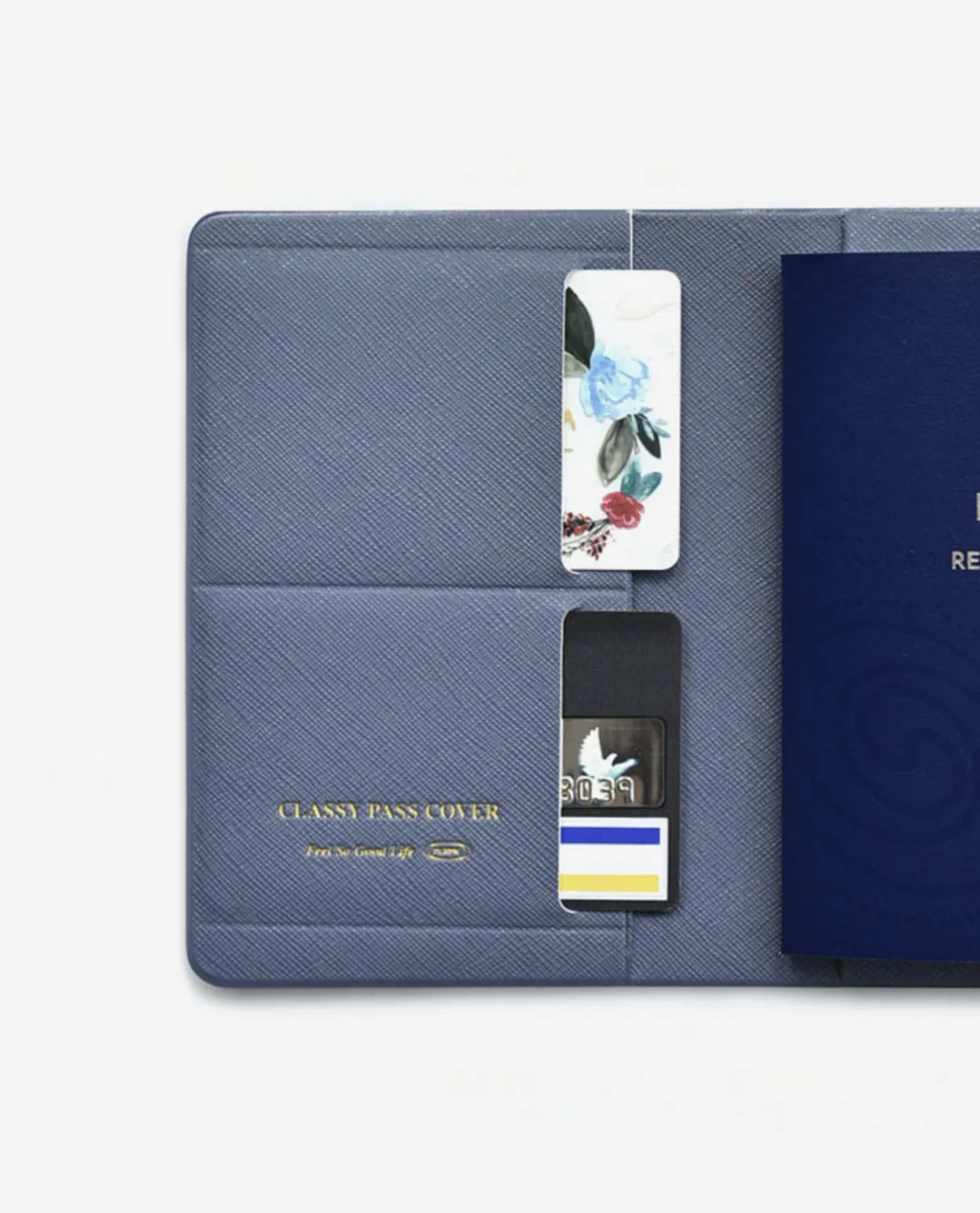 Classy Anti Skimming Passport & SIM Card Case