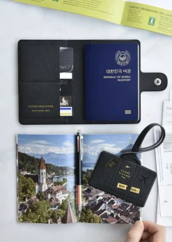 Classy Anti Skimming Passport & SIM Card Case