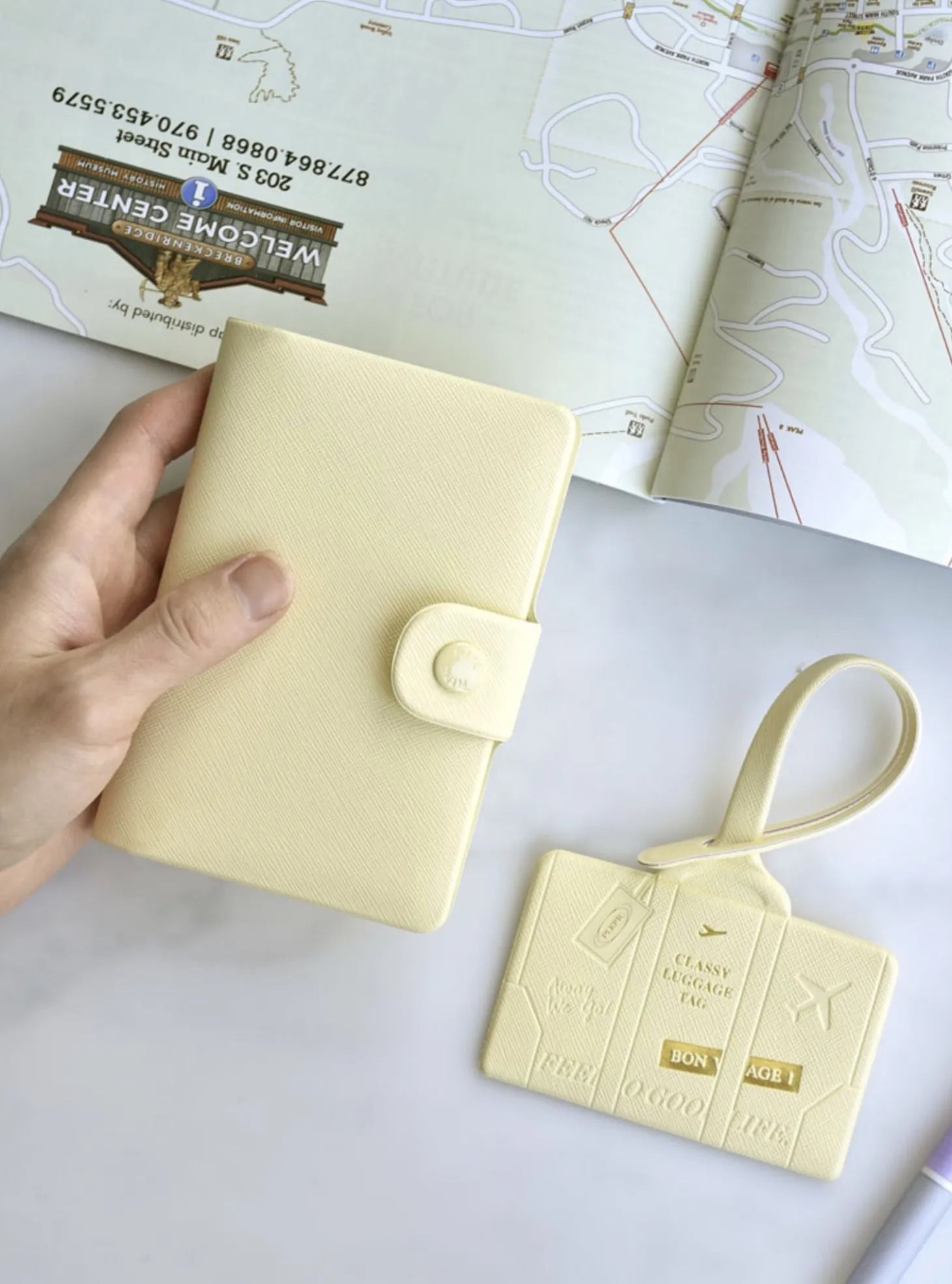 Classy Anti Skimming Passport & SIM Card Case