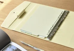 Classy Gentle 6 Ring A5 Binder