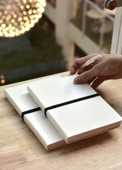 Classy Textured Leather B6 Weekly Planner
