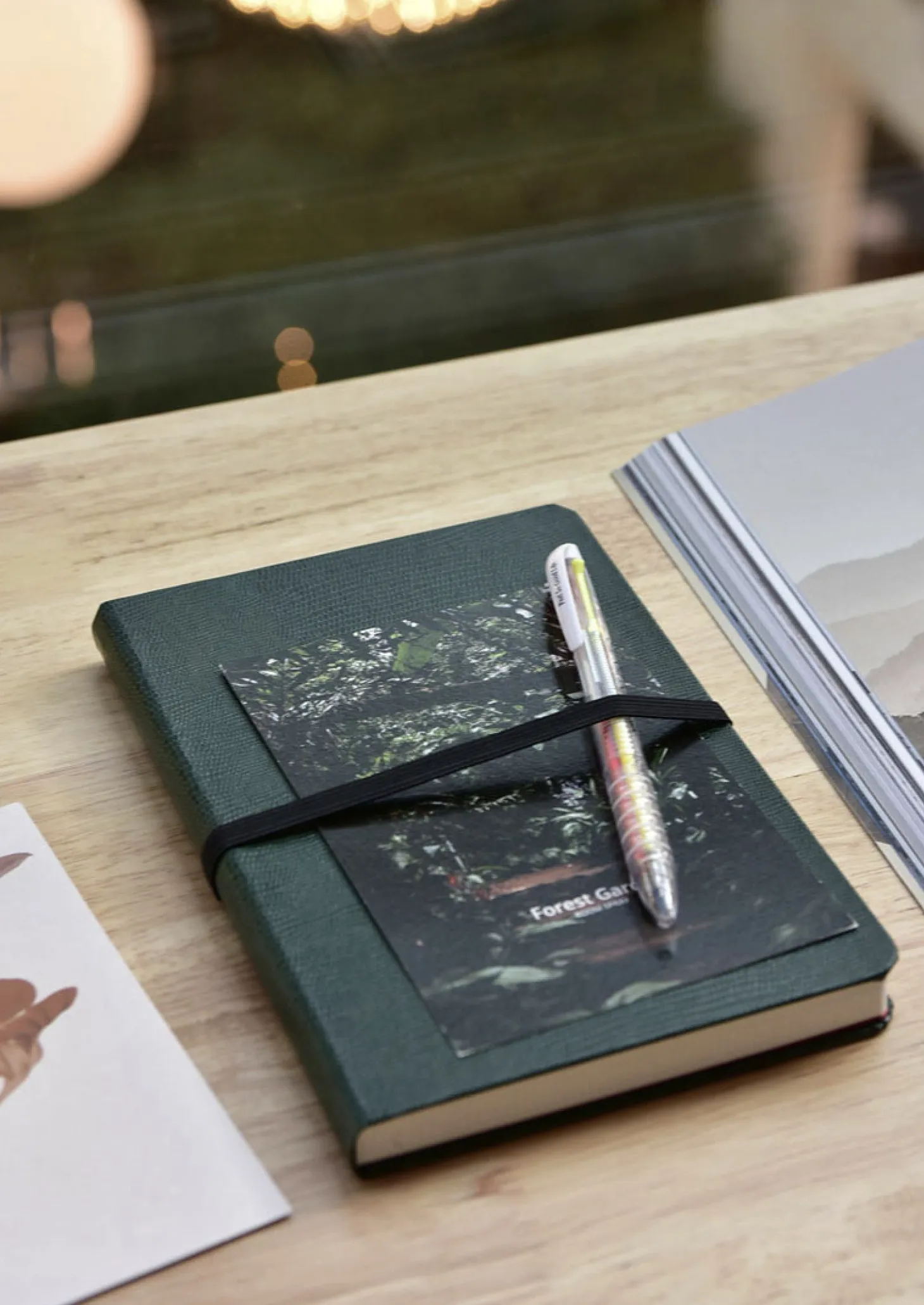 Classy Textured Leather B6 Weekly Planner