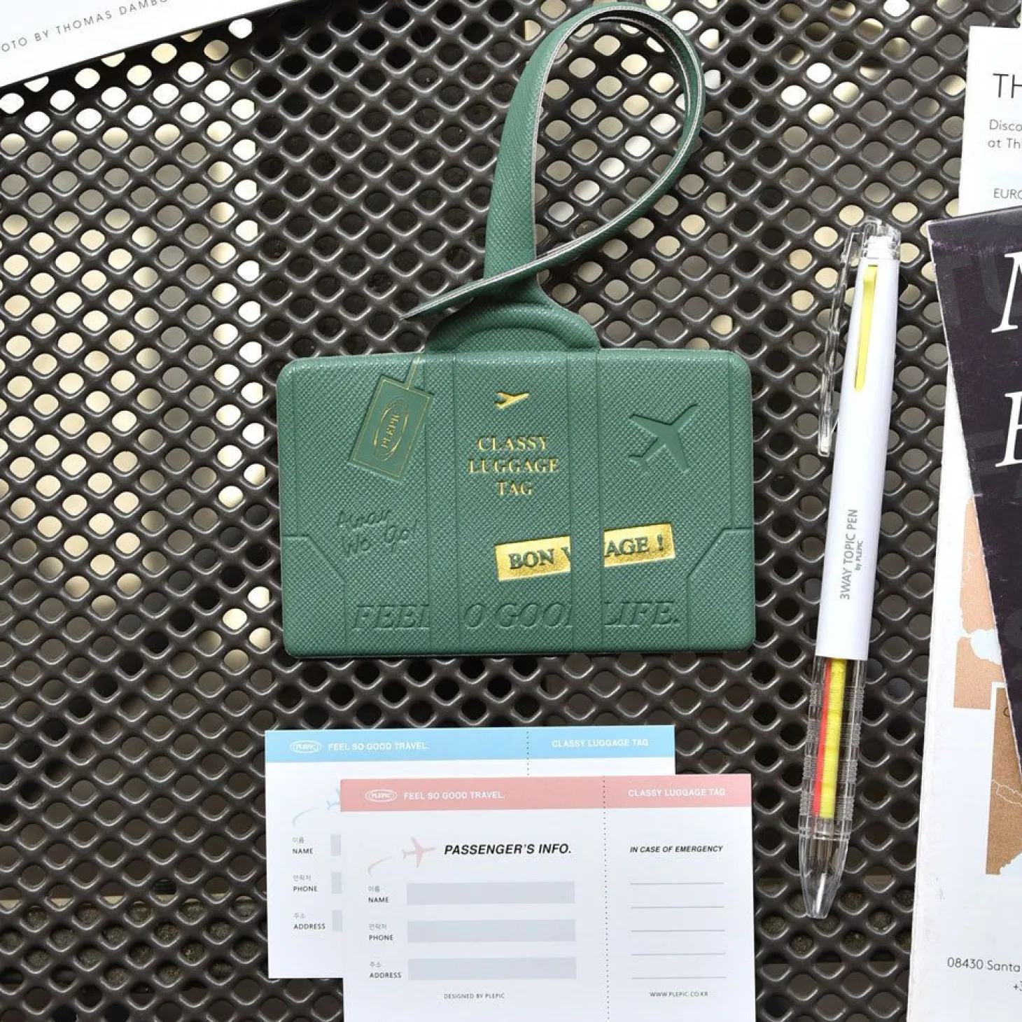 Classy Travel Luggage Tag