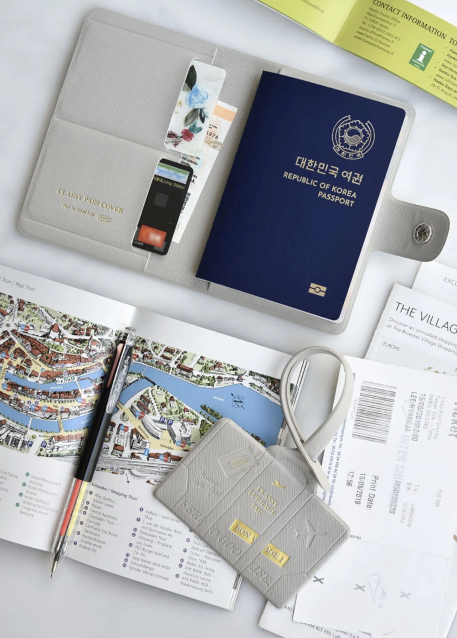 Classy Travel Luggage Tag