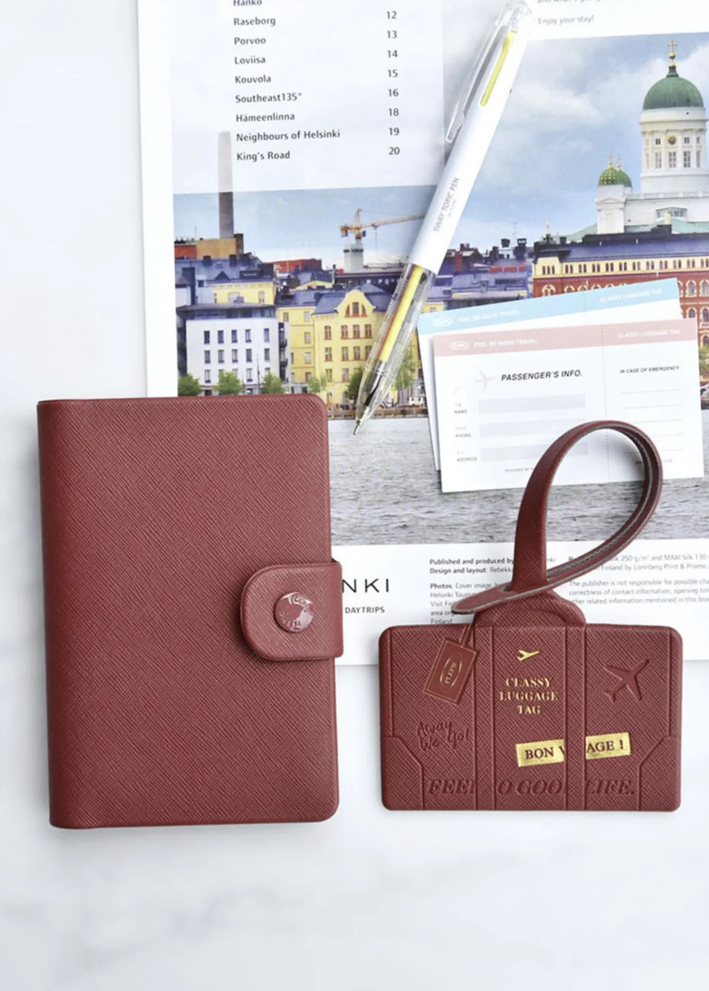 Classy Travel Luggage Tag