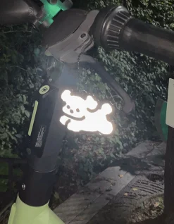 Coi Puppy Reflective Keychain