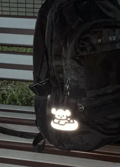 Coi Puppy Reflective Keychain