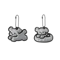 Coi Puppy Reflective Keychain