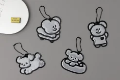 Coi Puppy Reflective Keychain