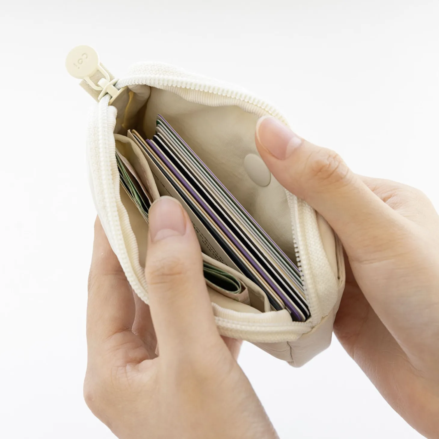 Coi Puppy Twill Card Pouch