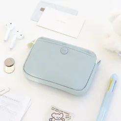 Coi Puppy Twill Card Pouch