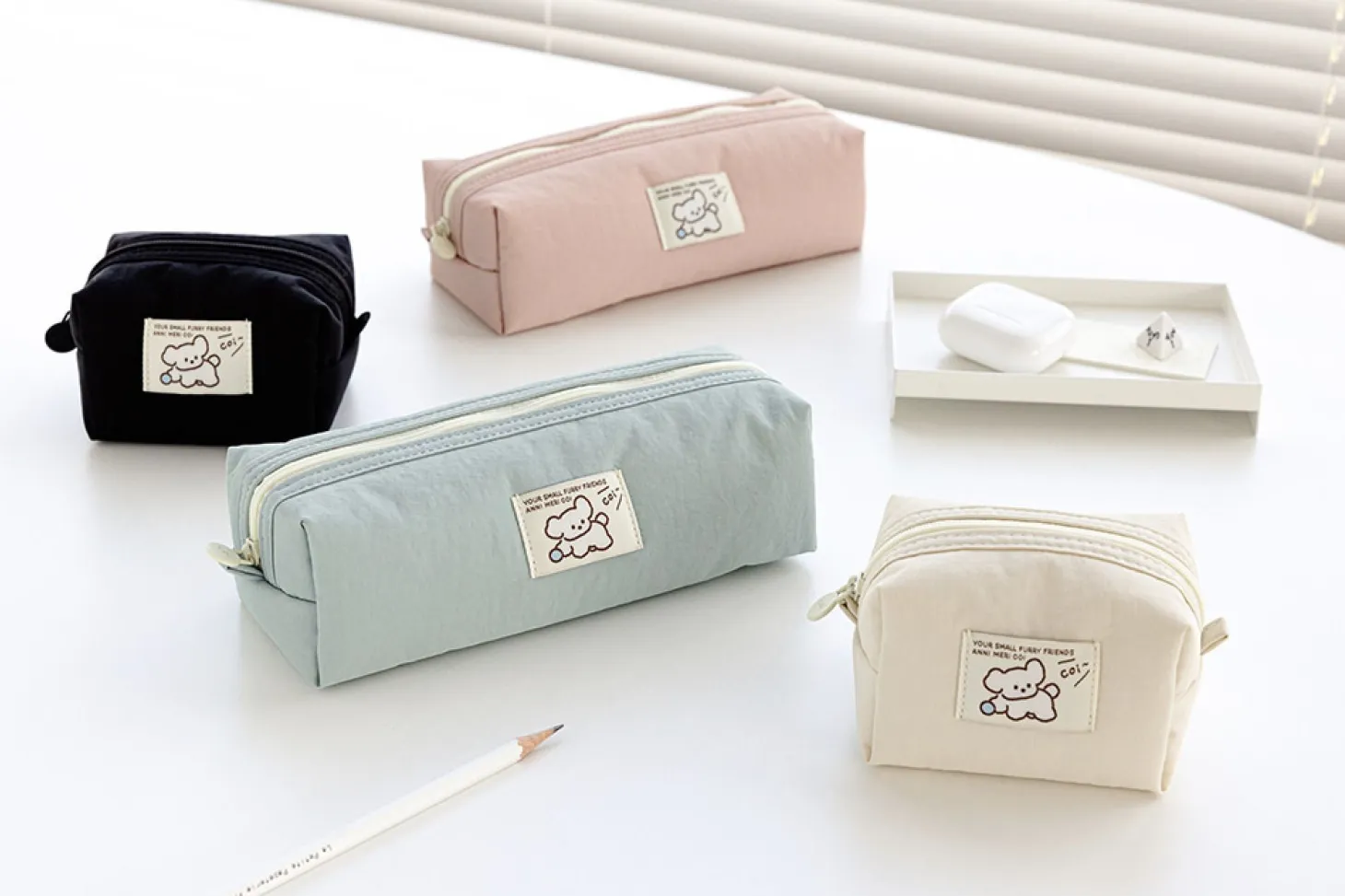 Coi Puppy Twill Pen Pouch