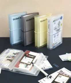 Collect Ticket Book Binder
