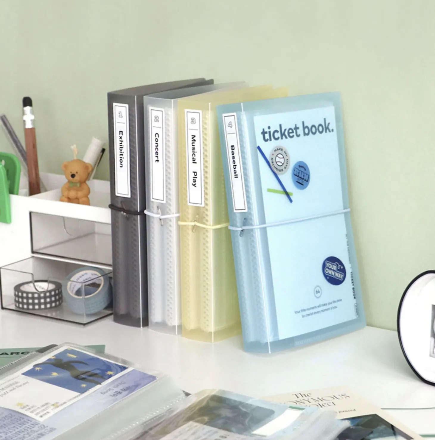 Collect Ticket Book Binder