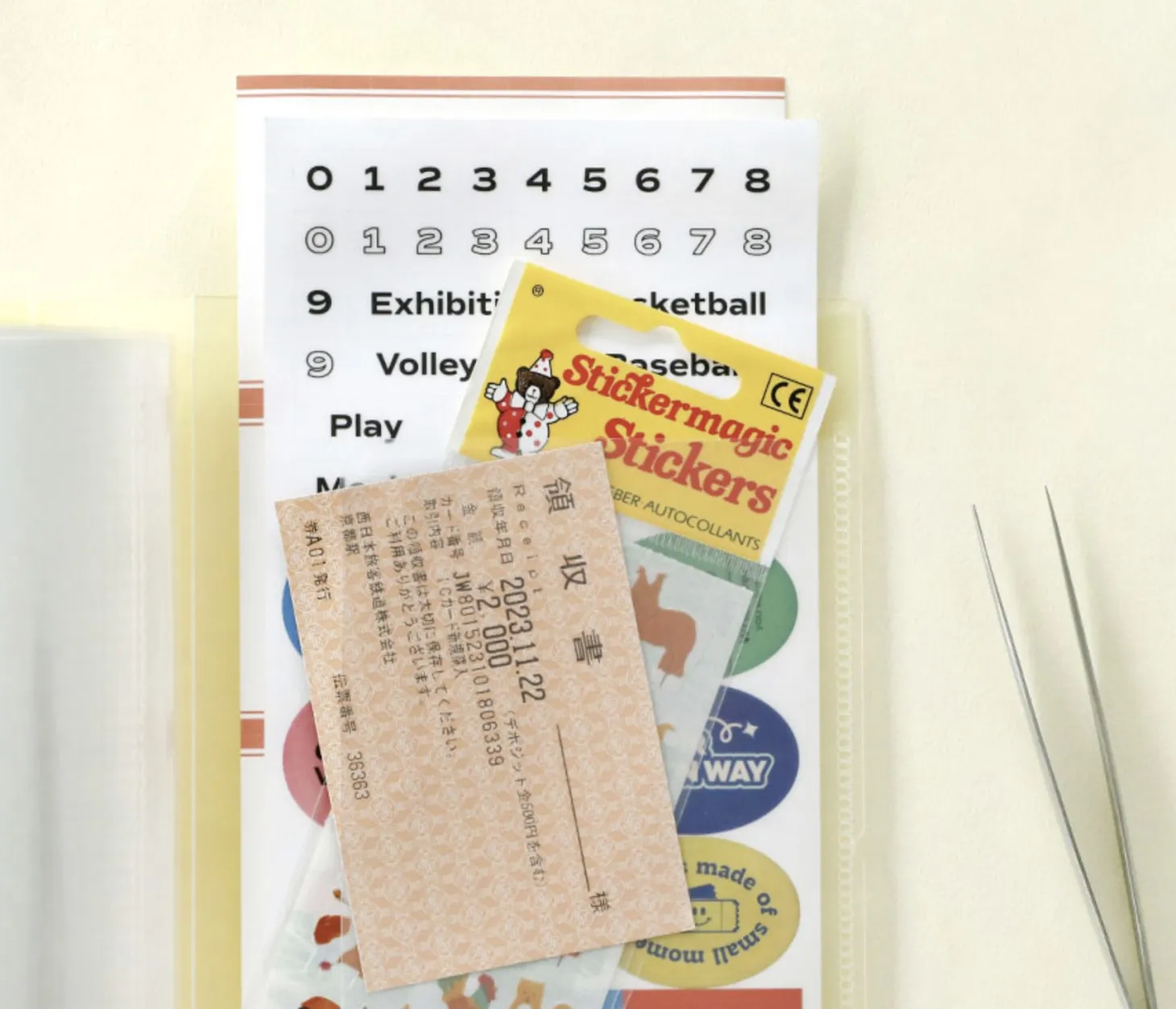 Collect Ticket Book Binder