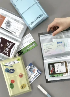 Collect Ticket Book Binder
