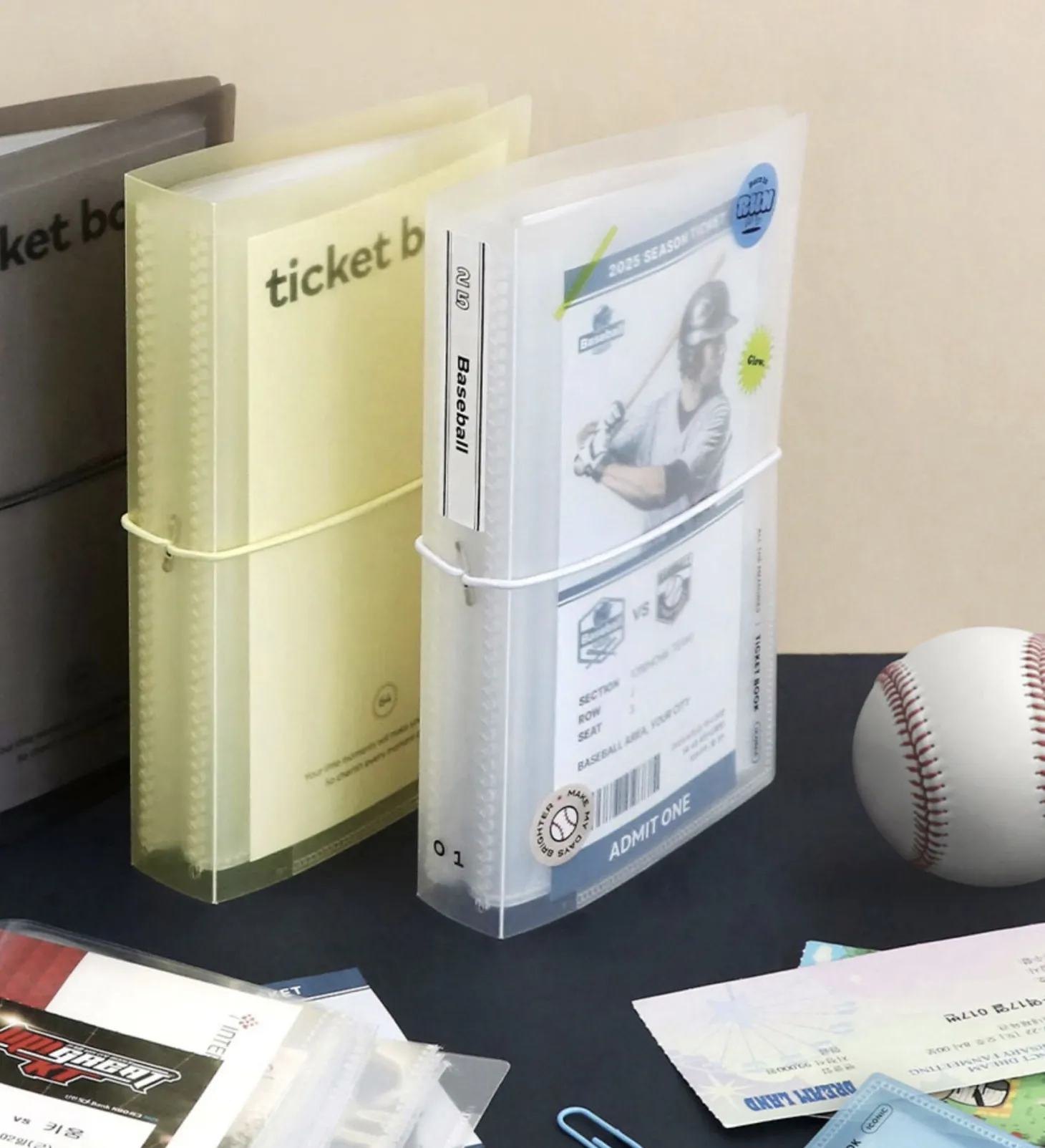 Collect Ticket Book Binder