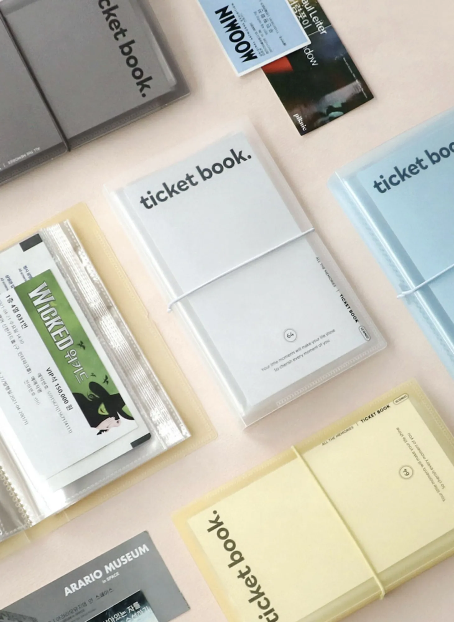 Collect Ticket Book Binder