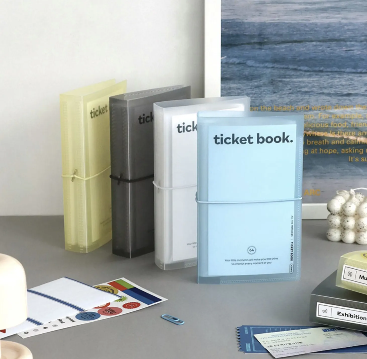 Collect Ticket Book Binder
