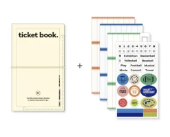 Collect Ticket Book Binder