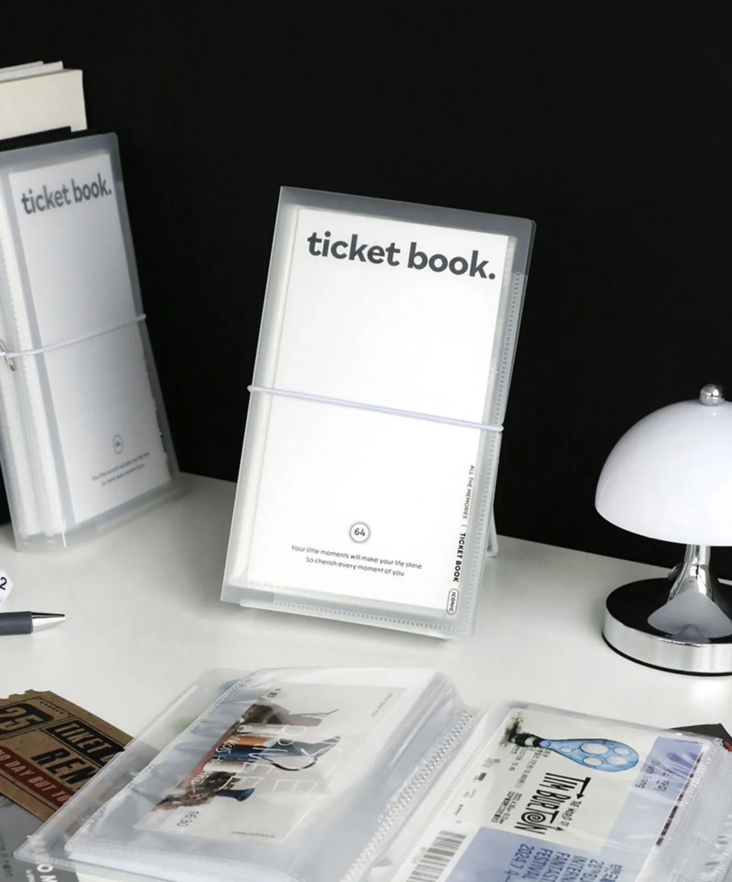 Collect Ticket Book Binder