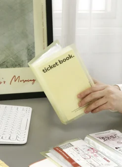 Collect Ticket Book Binder