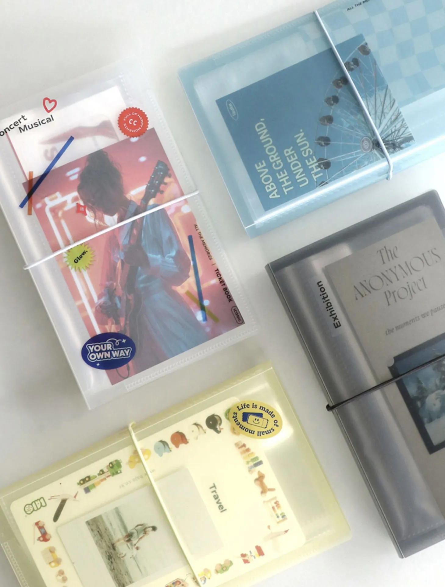 Collect Ticket Book Binder