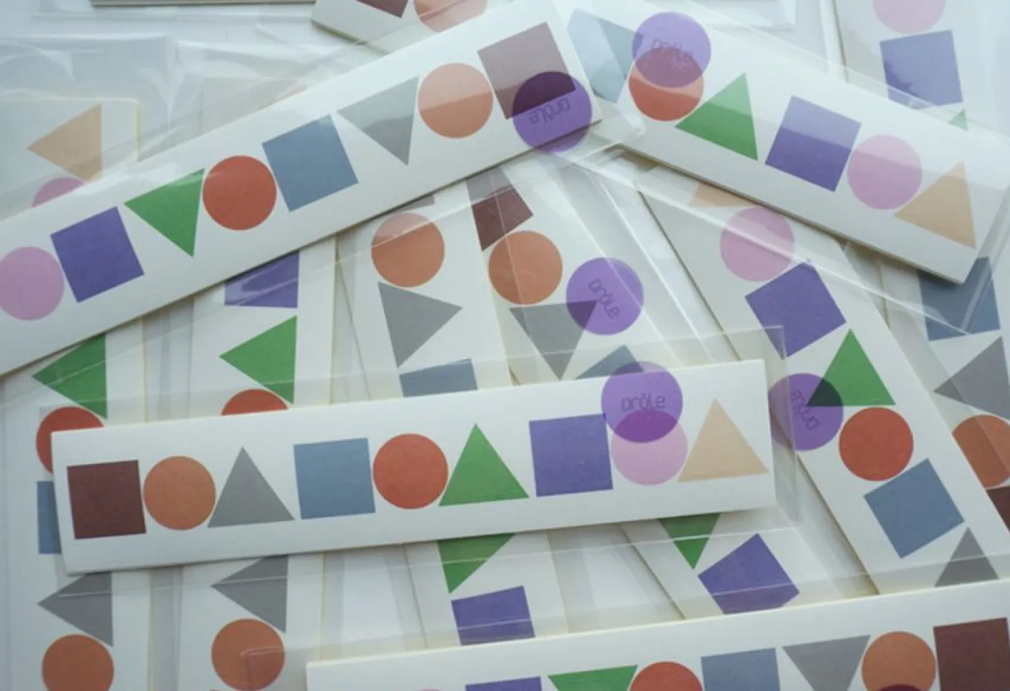 Color Block Shape Sticker v1