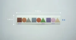Color Block Shape Sticker v1