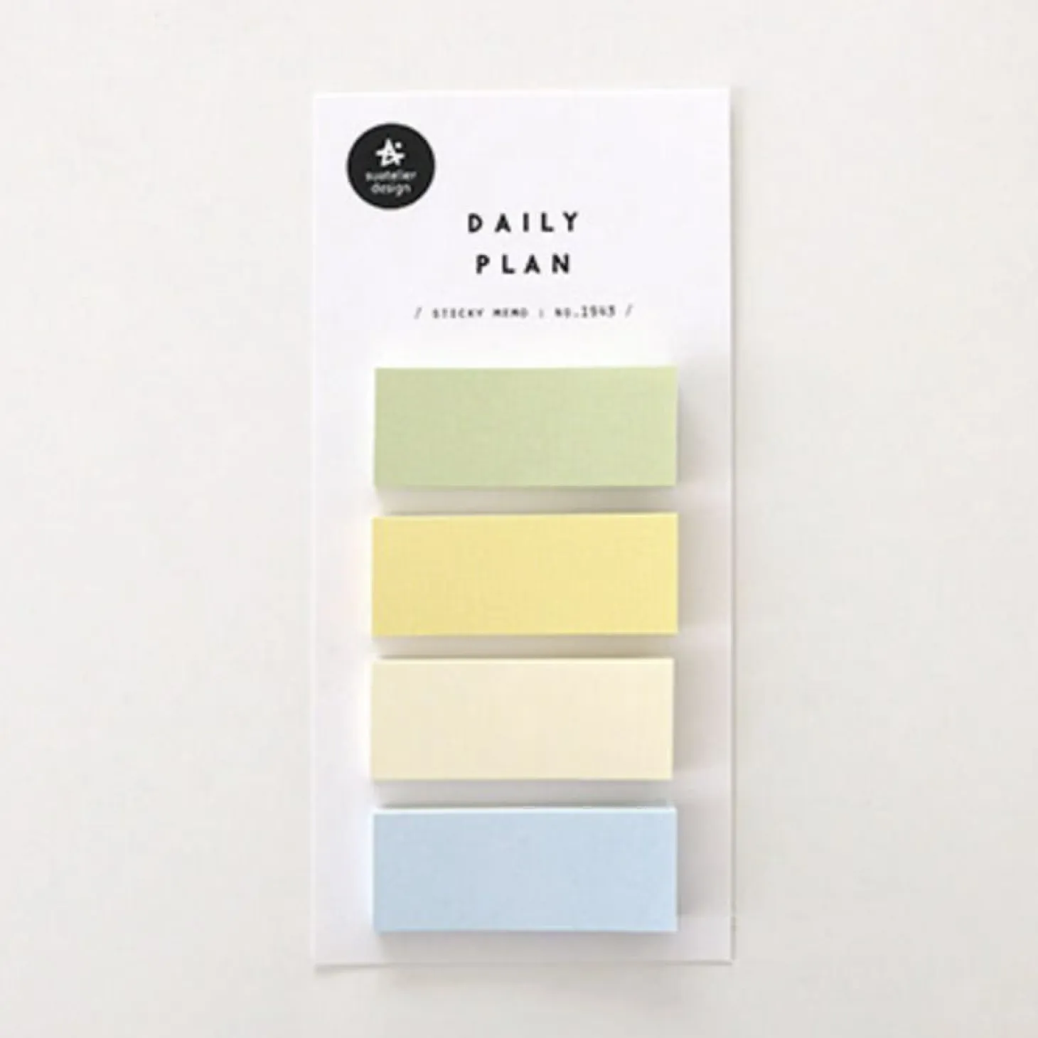 Color Block Sticky Note Set