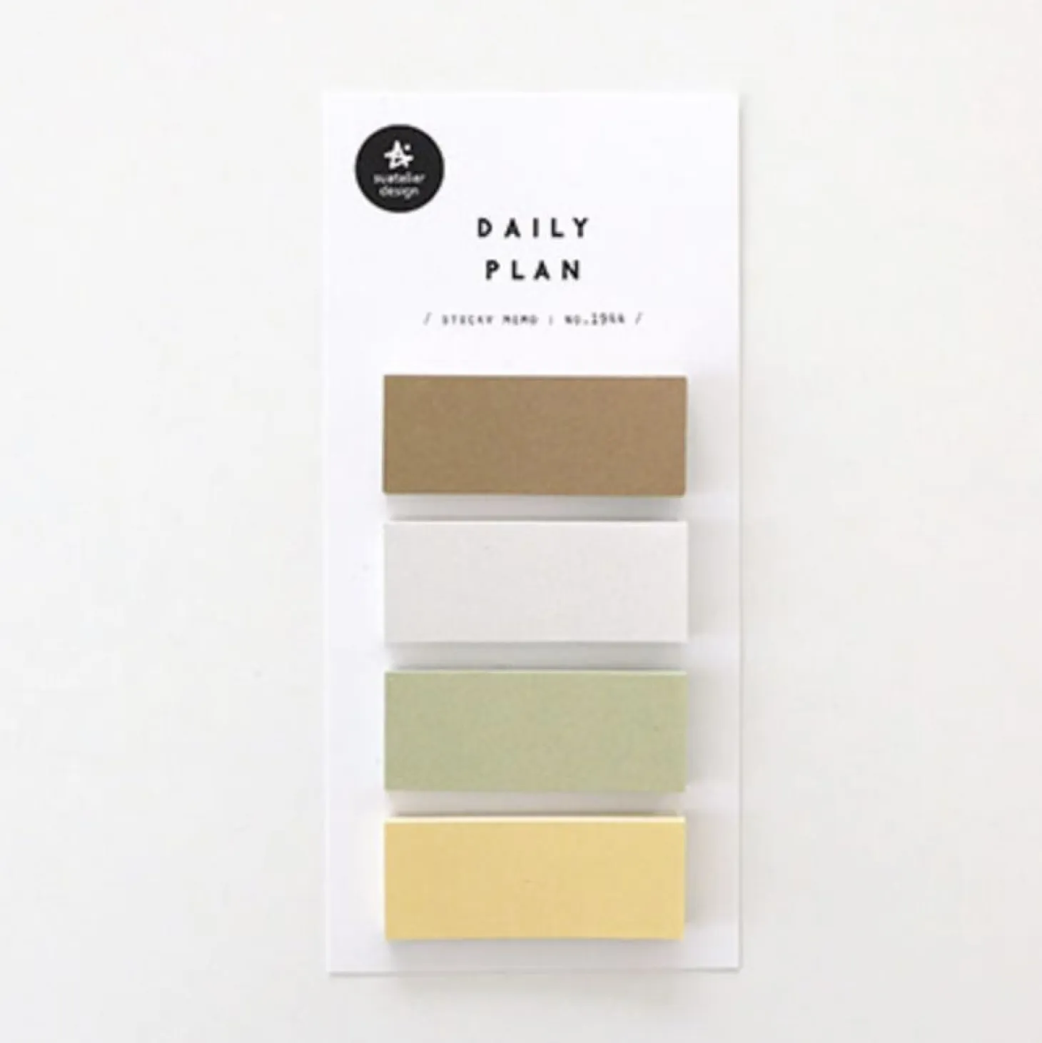 Color Block Sticky Note Set