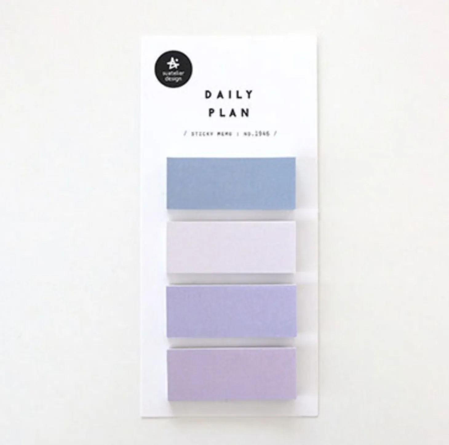 Color Block Sticky Note Set