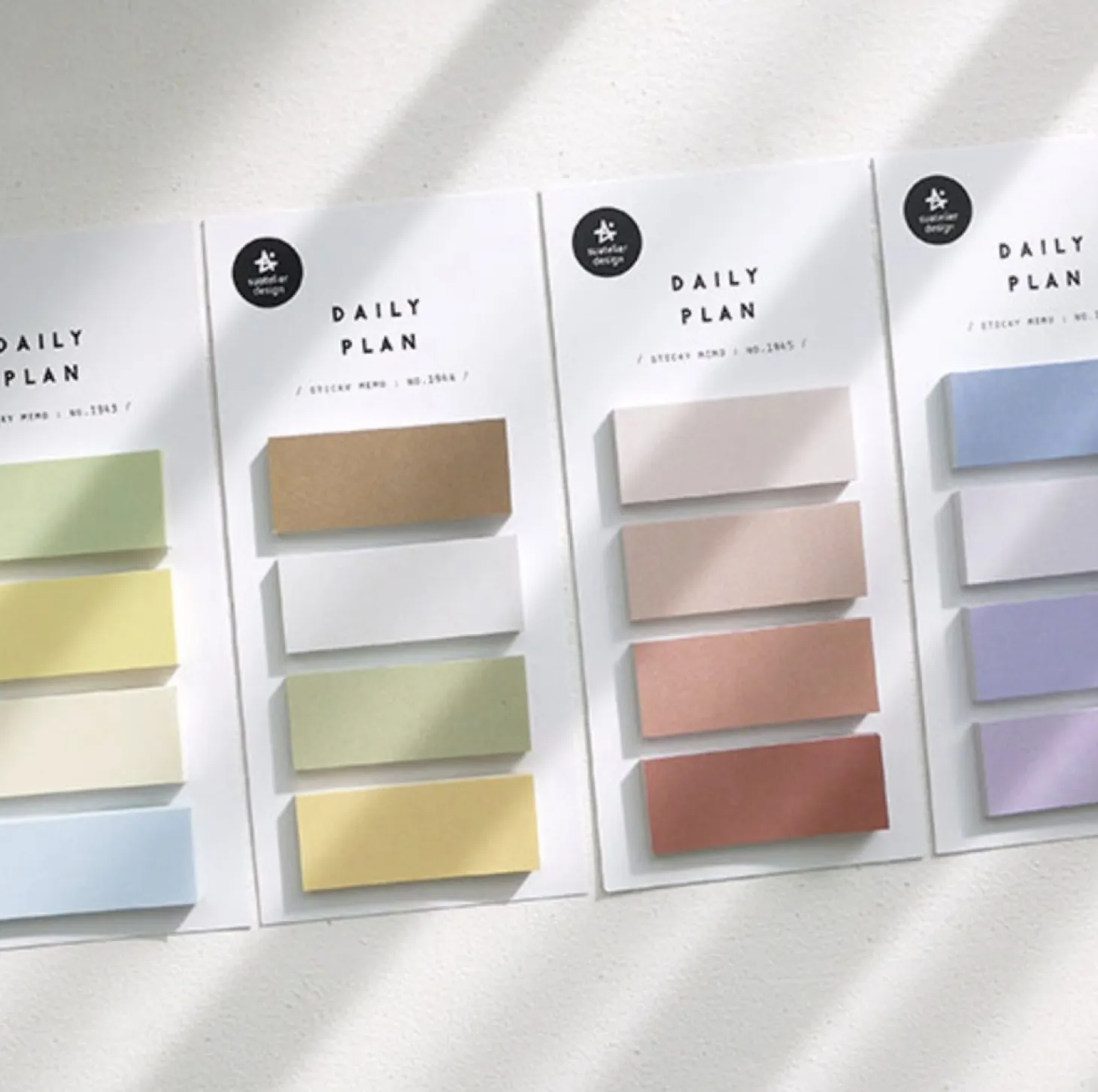 Color Block Sticky Note Set