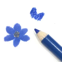 Colored Pencil Drawing Flower Sticker