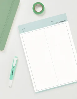 Color Energy B5 Grid Notepad