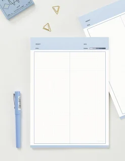 Color Energy B5 Grid Notepad