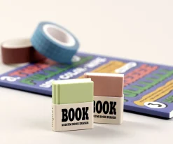 Colorful Book Eraser