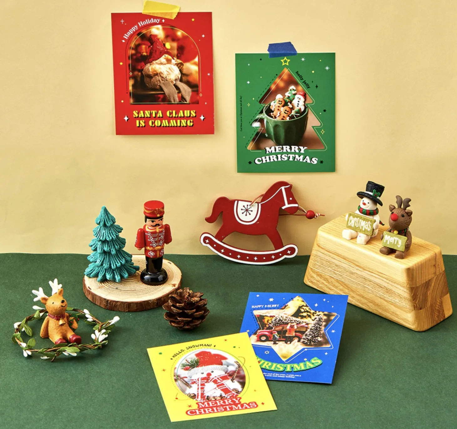 Colorful Christmas Card