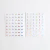 Colorful Circle Ring Sticker