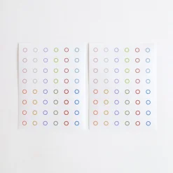 Colorful Circle Ring Sticker
