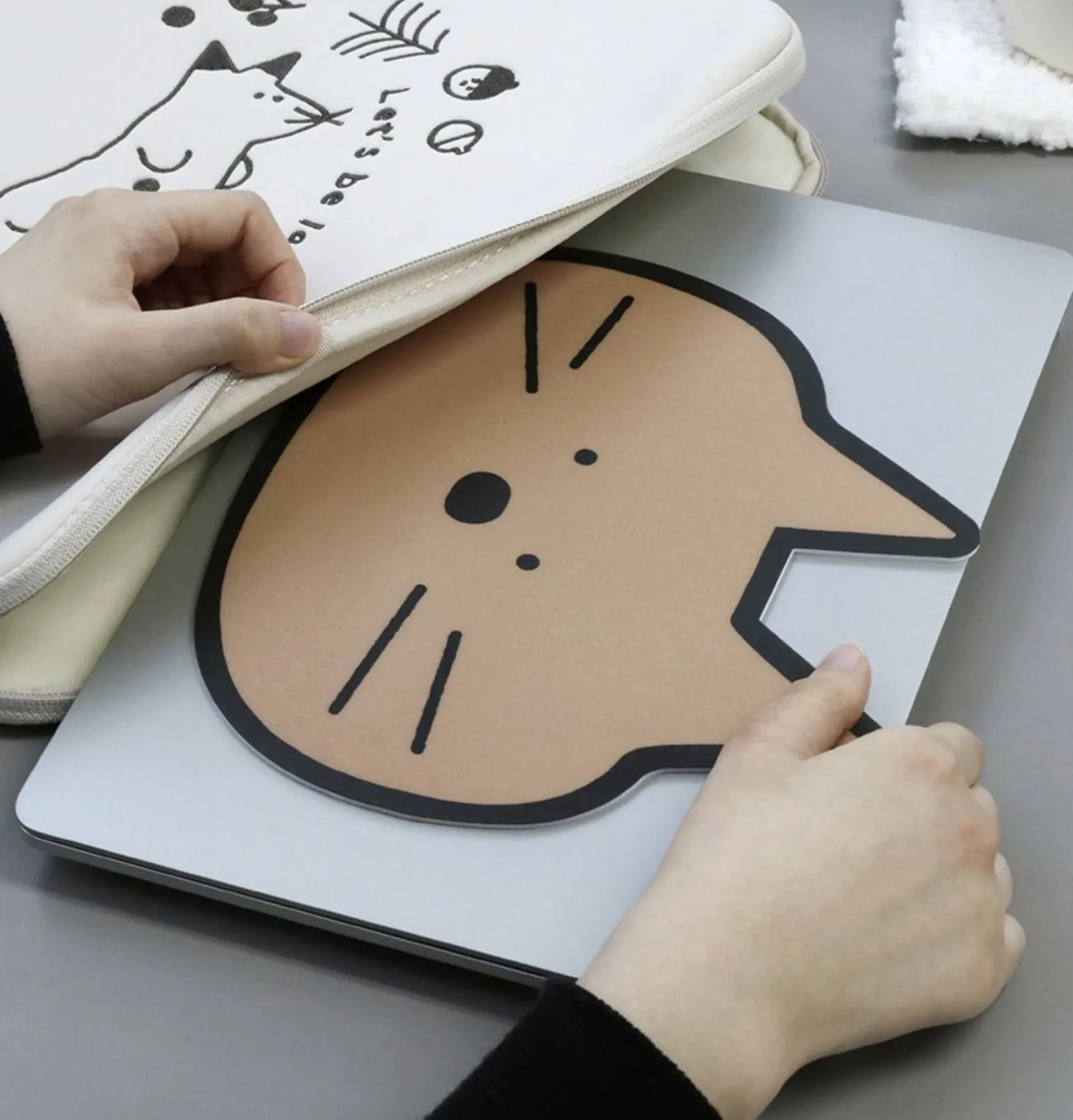 Colorful Doodle Mouse Pad