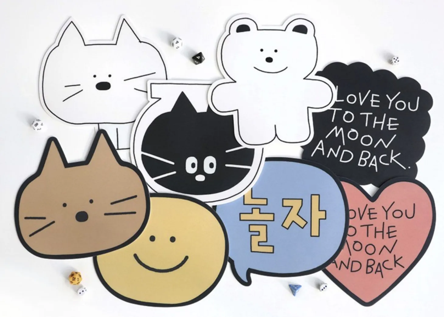 Colorful Doodle Mouse Pad