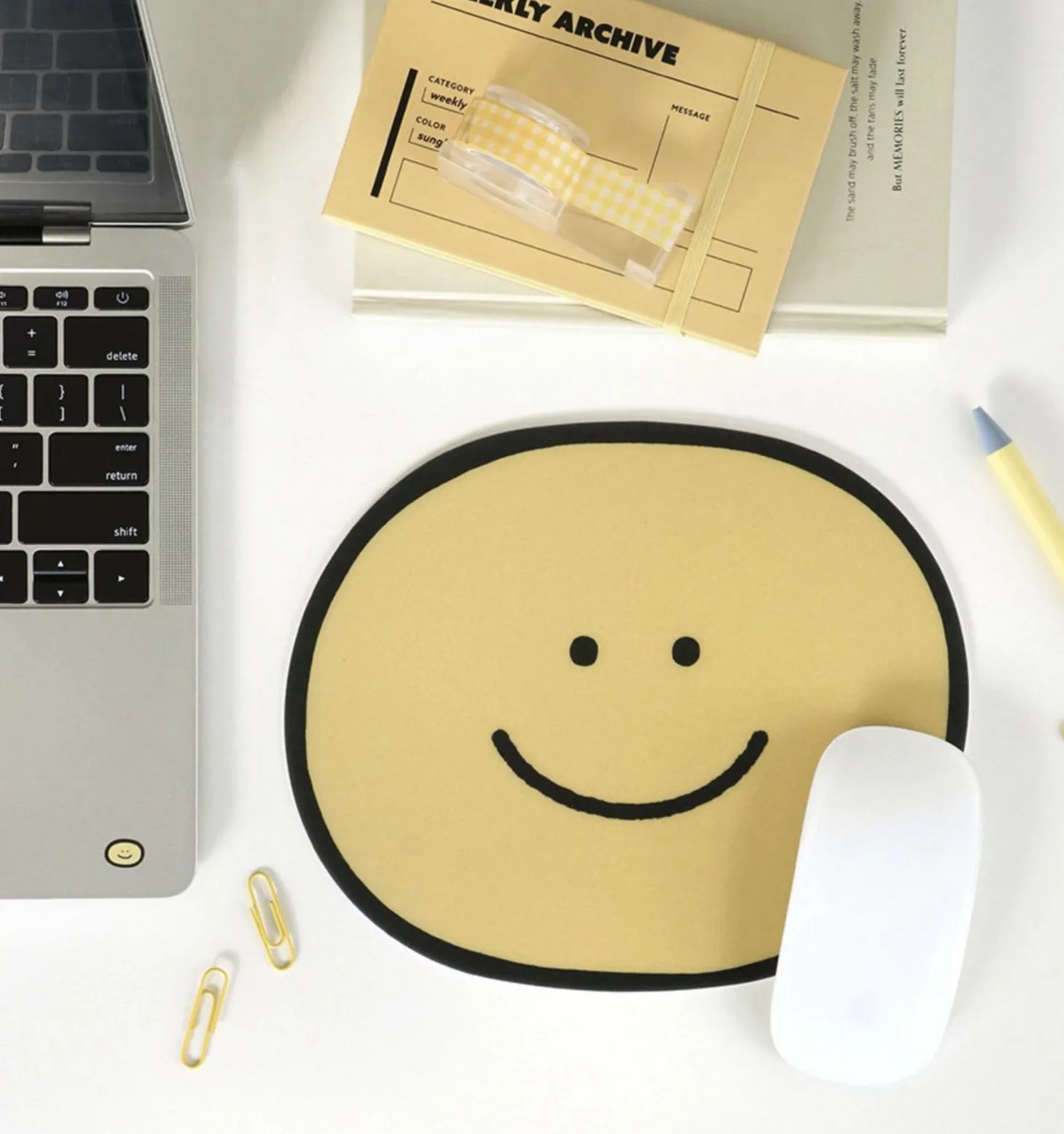 Colorful Doodle Mouse Pad