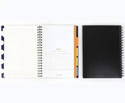 Colorful Index A5 Spiral Lined Notebook
